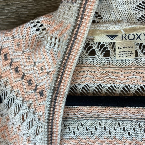 Roxy Miles away open front cardigan NWT - Picture 5 of 11